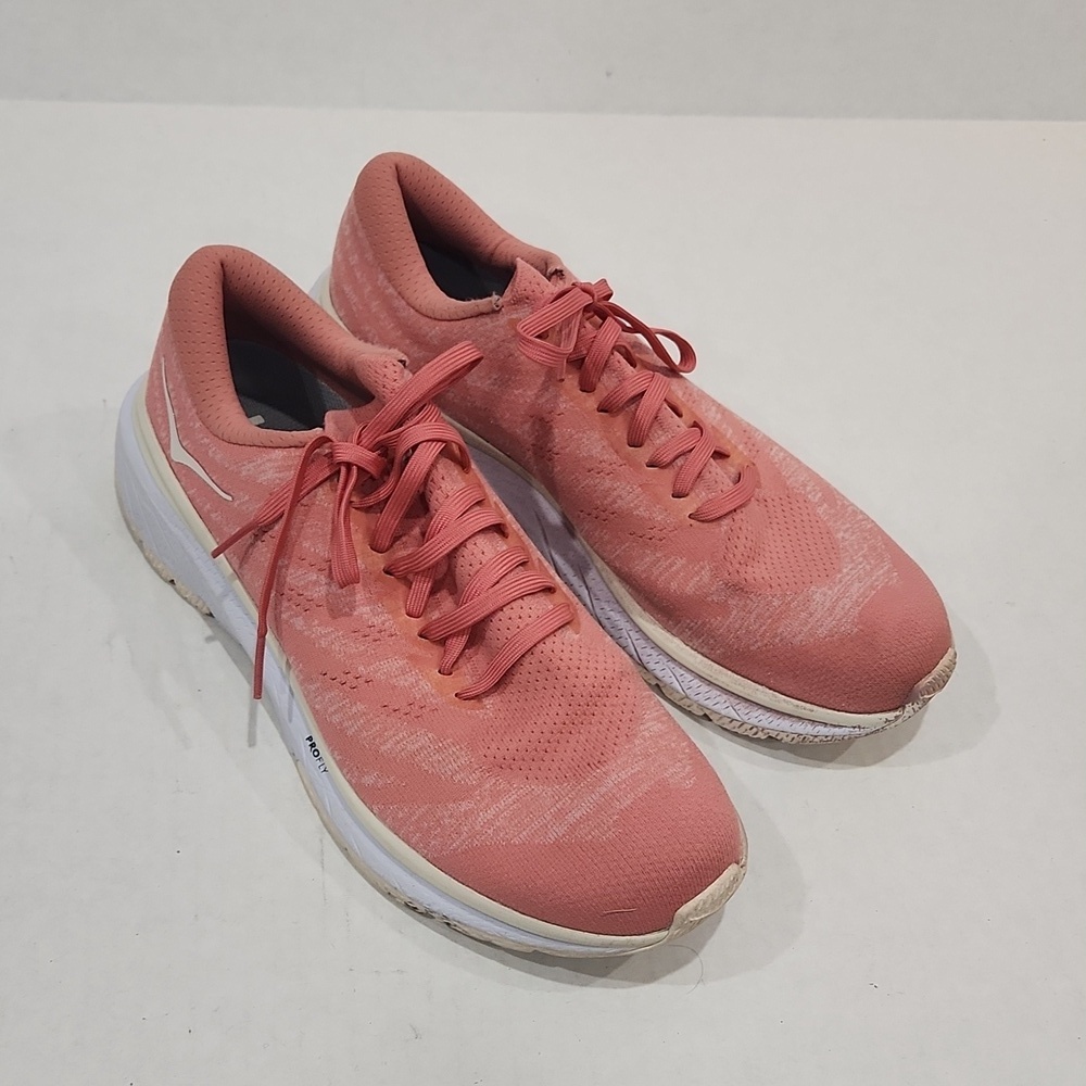 Hoka One One Cavu 3 Women's Size 10.5 Running Shoes Lantana Eggnog